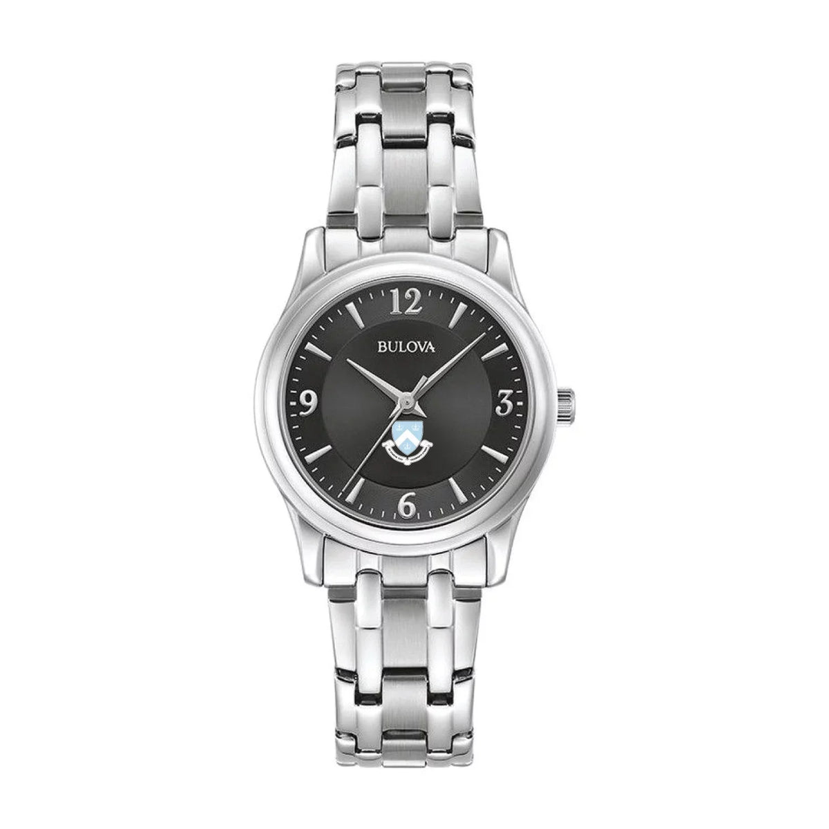 Collection University Steel Stainless Corporate Watch Bulova Black Women's Columbia