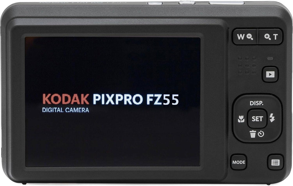 Zoom Bundle Angle Case Cleaning Optical Kodak Video FZ55 Tripod HD Wallet Memory + Camera Digital and 2.7" 28mm PIXPRO LCD + 16MP Camera Full + 1080P 64GB Blue Reader 5X + Card + Wide