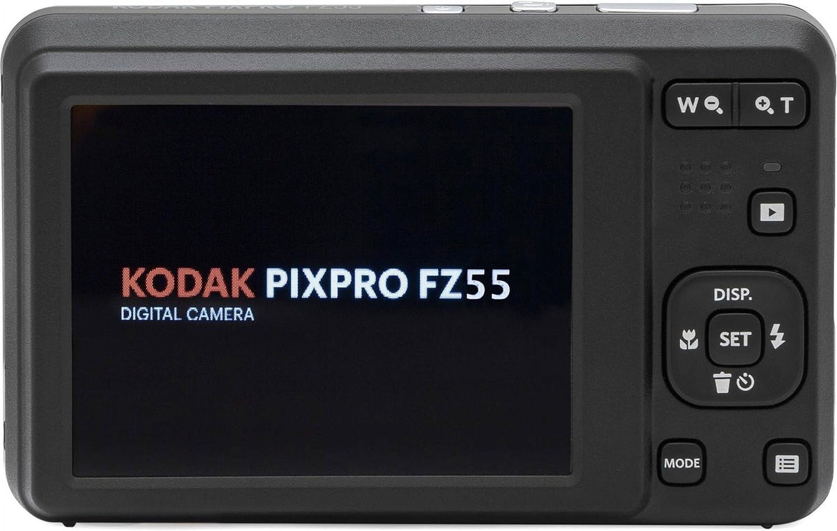 Zoom Bundle Angle Case Cleaning Optical Kodak Video FZ55 Tripod HD Wallet Memory + Camera Digital and 2.7" 28mm PIXPRO LCD + 16MP Camera Full + 1080P 64GB Blue Reader 5X + Card + Wide