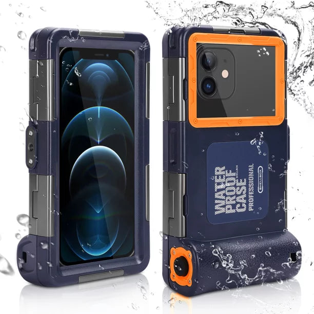 Inch UrbanX Housing Lanyard Gionee [15m/50ft] Diving Video Underwater LCD Surfing And all Professional to Swimming Up with 6.9 Phones Protective for Waterproof Case Snorkeling P12 Photo