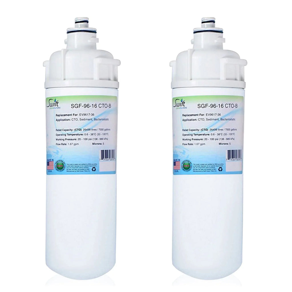 EV9617-36, USA CTO-B Commercial Compatible in Made SGF-96-16 of Filters (Pack for Green Swift Filter 2) liquid