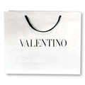 Garavani Medium White Packaging Gift Bag Designer Shopping Valentino