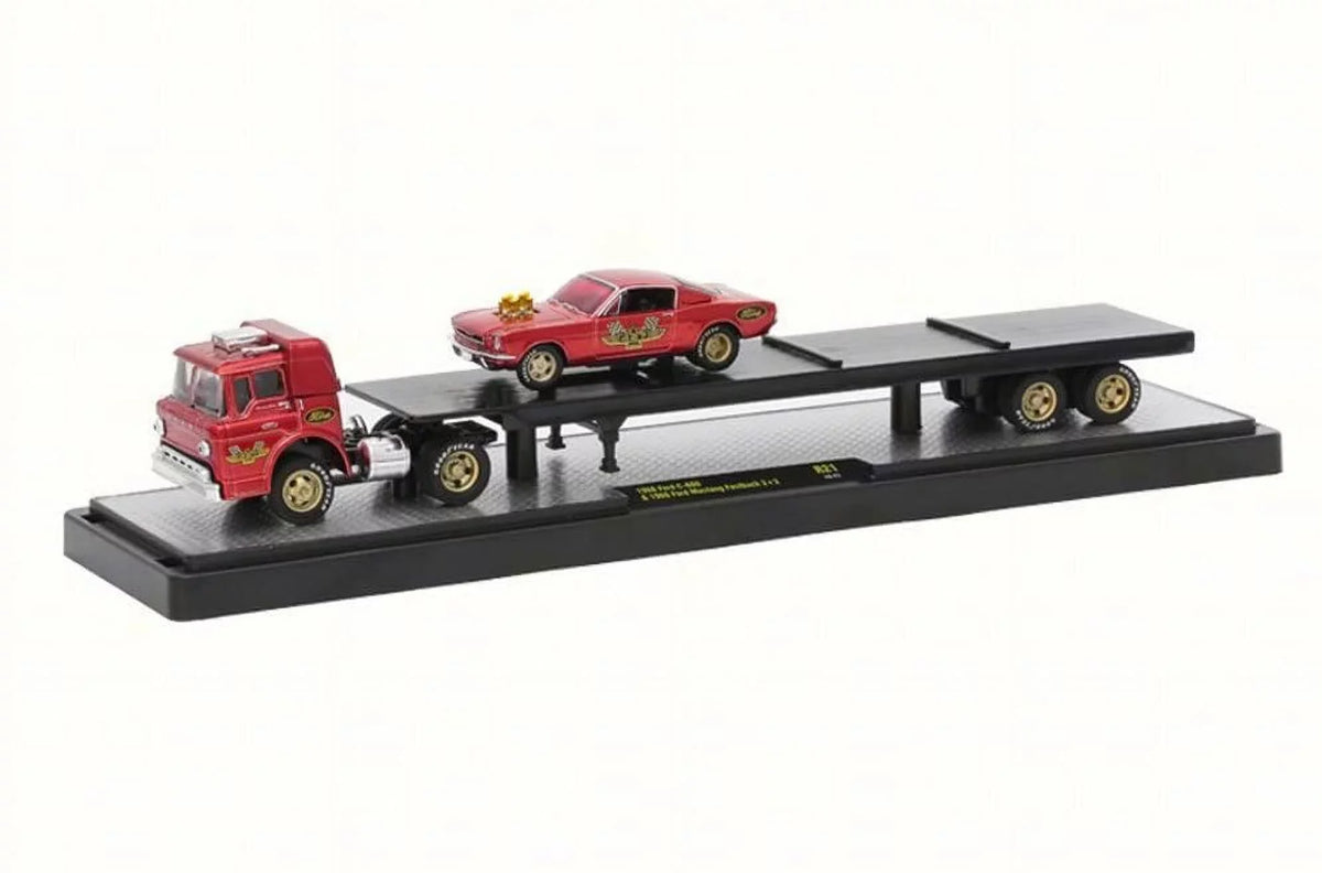 Machines 1966 1966 Fastback and M2 C-600 2+2 Auto Mustang Hauler