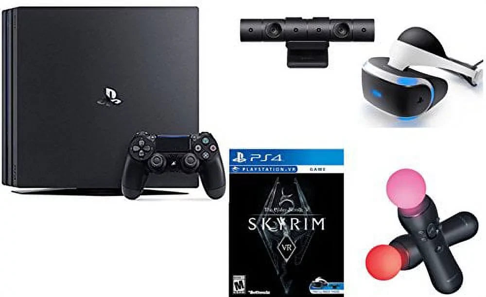 Pro + PS4 : Bundle VR Pro 4 bundle Console Skyrim 1TB PlayStation