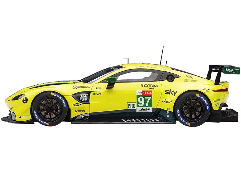 Martin Lynn Vantage Mans Aston - - Car Autoart GTE 2018 Diecast 1/18 Adam Le Model #97 by PRO Martin