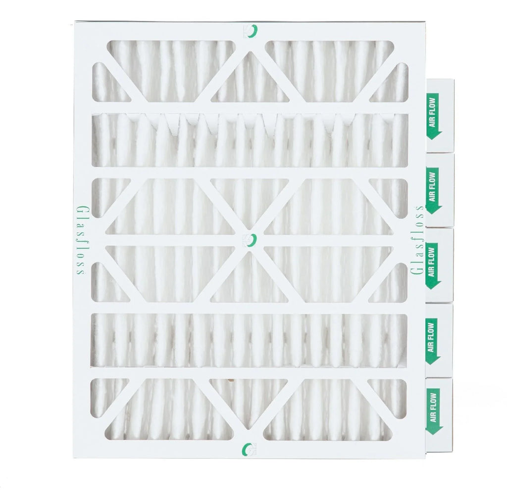 Pleated 6 dimension: 4" Glasfloss. MERV 16x20x4 3-3/4 of 13 Filters 15-1/2 Pack 19-1/2 Inch Air Actual by x x