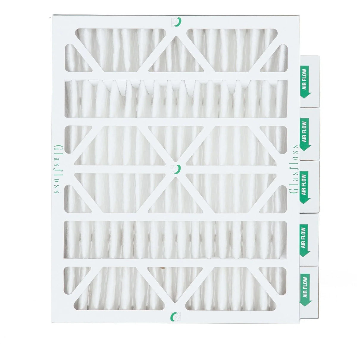 Pleated 6 dimension: 4" Glasfloss. MERV 16x20x4 3-3/4 of 13 Filters 15-1/2 Pack 19-1/2 Inch Air Actual by x x