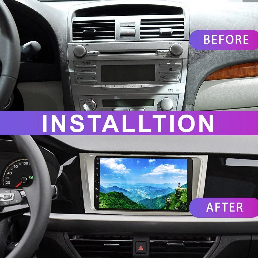 for 2006-2011 Camry Jahy2Tech Car Touch 2+32G CarPlay HD Screen IPS Stereo, Android Inch Toyota Car 11 Auto Radio Android 9 Wireless
