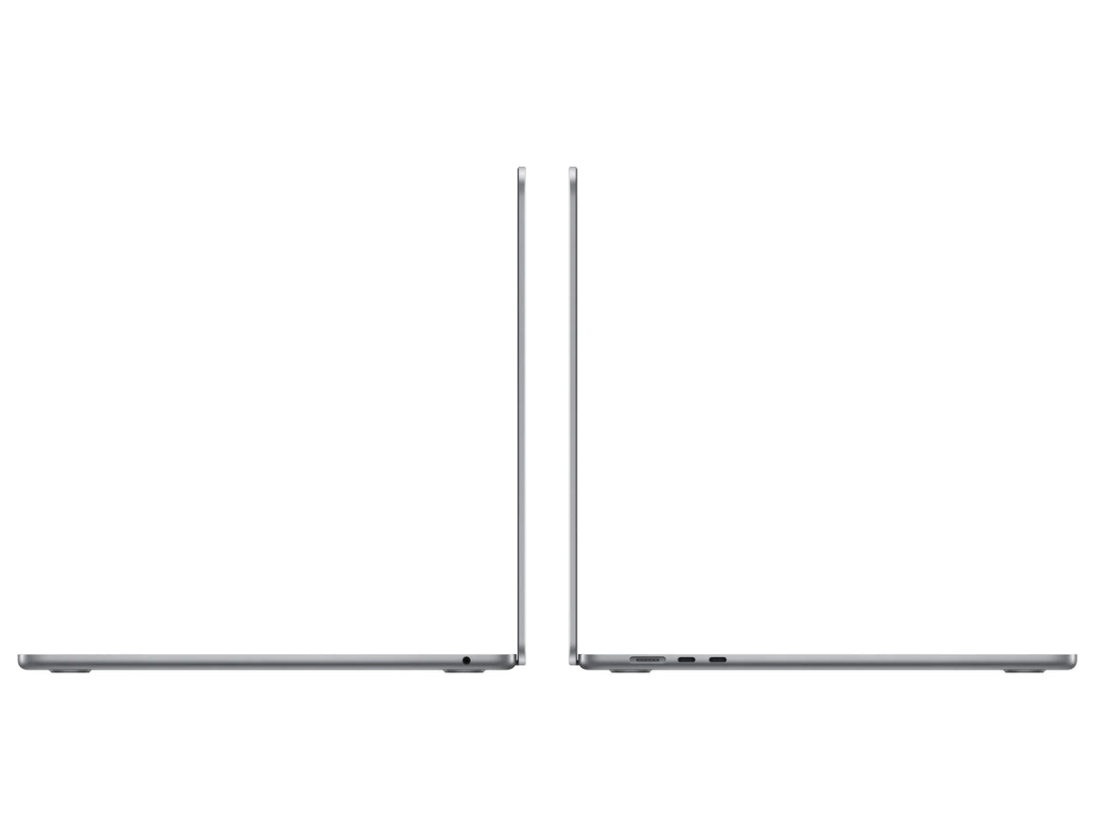 M2 Air RAM, GPU, MacBook Laptop 8-core and Space 8GB Pre-Owned with 10-core Gray 15-Inch 256GB Chip (Open Box) SSD CPU -