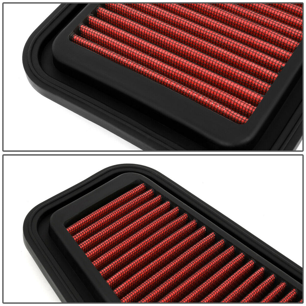 Panel Dry Utility Teledu For Drop-In Sport 01-05 Air Red 2.0L/2.4L RAV4 Reusable Filter