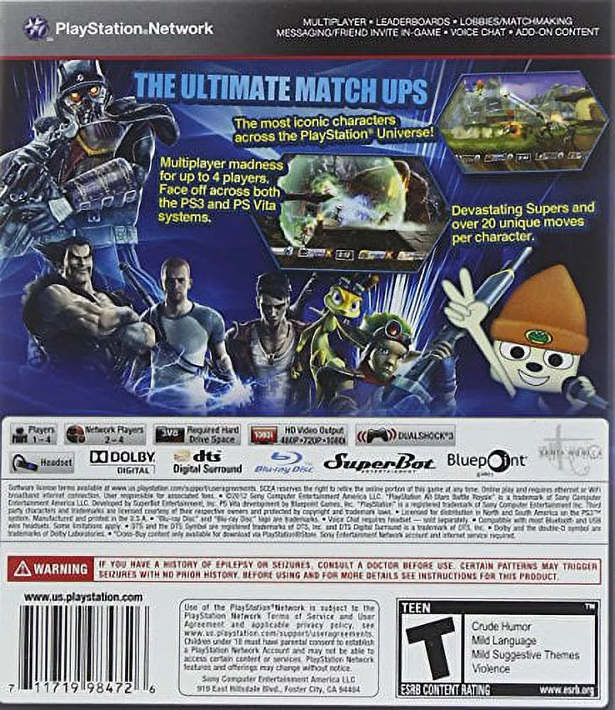 Royale PlayStation Battle All-Stars