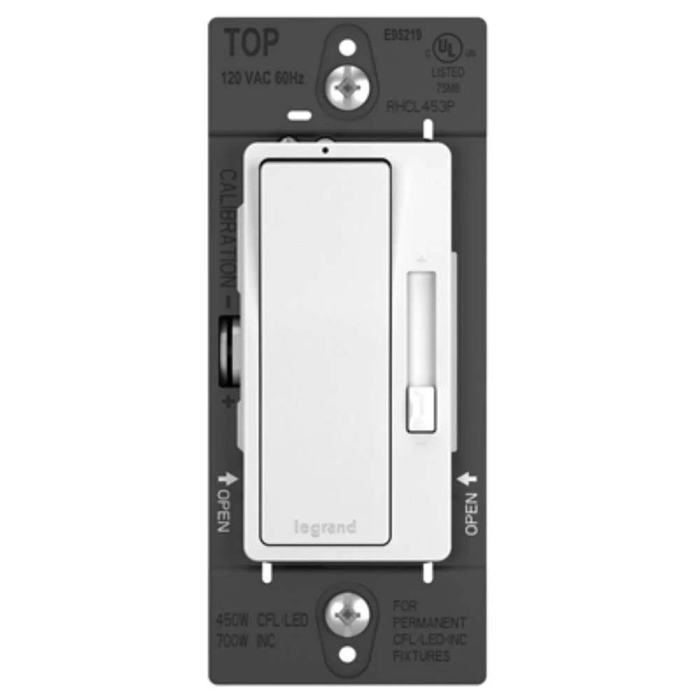 Radiant Legrand 450W, CFL/LED Pole/3-Way Single Each RHCL453PTCCCV6 Dimmer,
