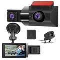 Loop G-Sensor Angle HD Vision Recording Dash DVR Full Car 2K Parking Video Recorder Night GPS Car 140° Dashcam Monitor with iMounTEK Cam