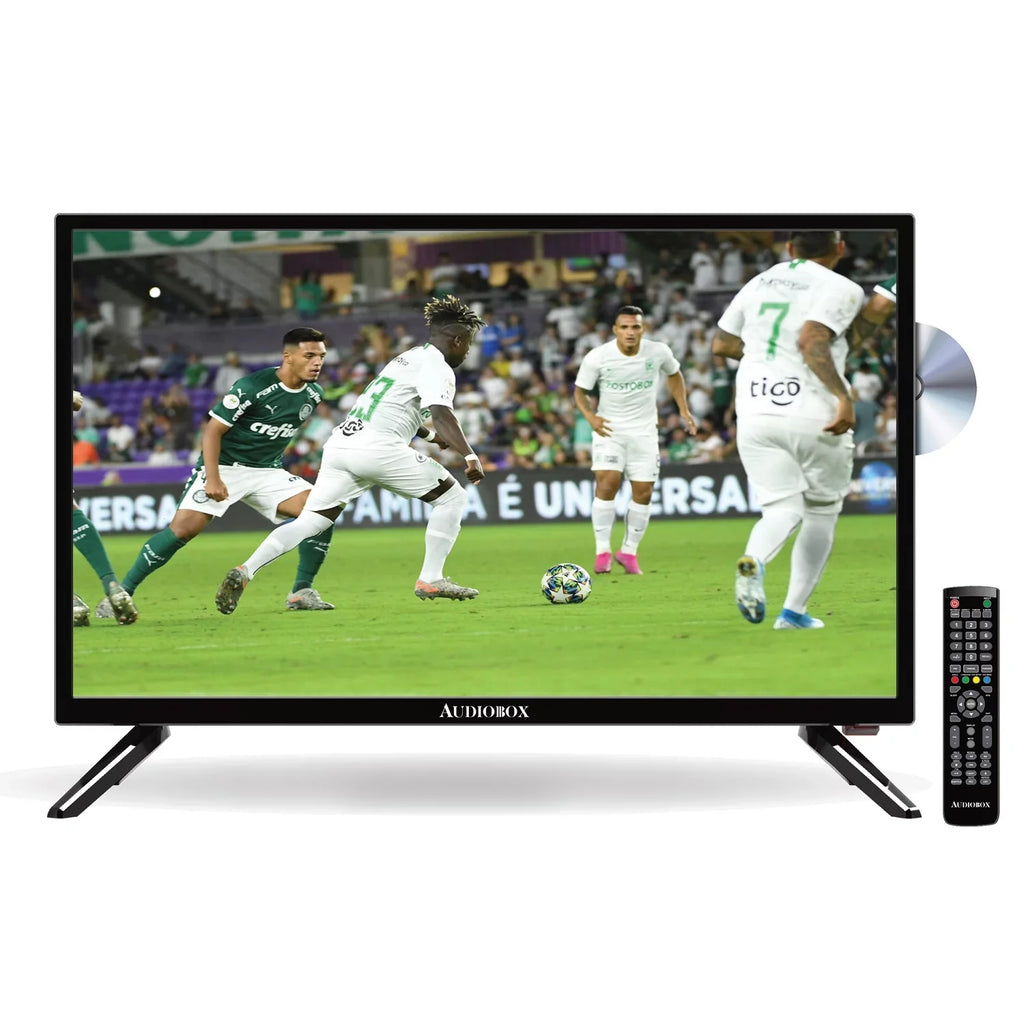 TV-24D Audiobox 1366 Charger, TV-24D x Widescreen Combo and Remote 24-In. HD Portable Car TV/DVD with 768