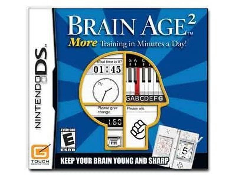 Brain Nintendo More 2: in Minutes Age Day Training a