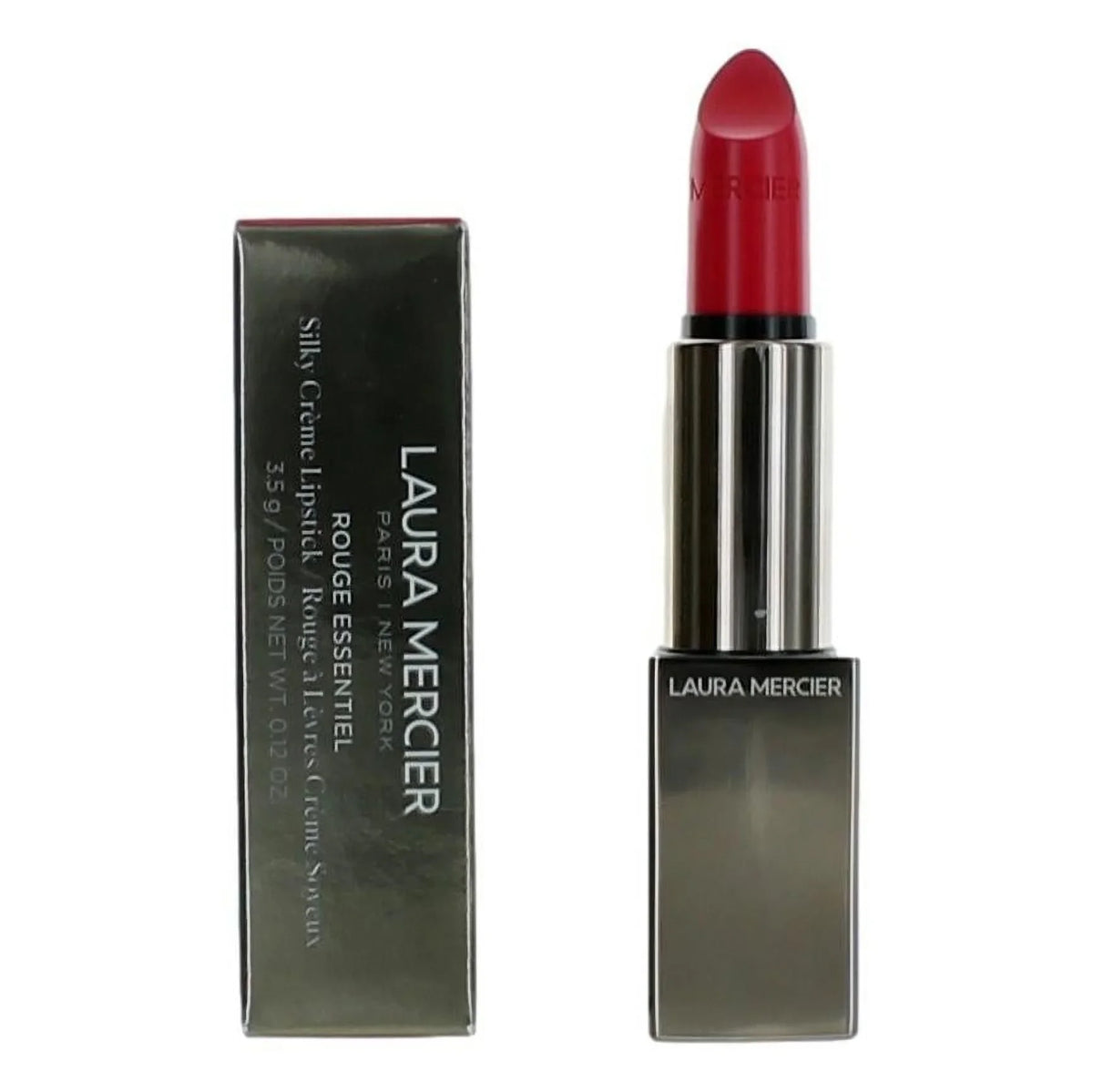 Creme Mercier, Lipstick Essentiel Intense by Laura Laura - Fuchsia Rouge Mercier .12 Silky oz