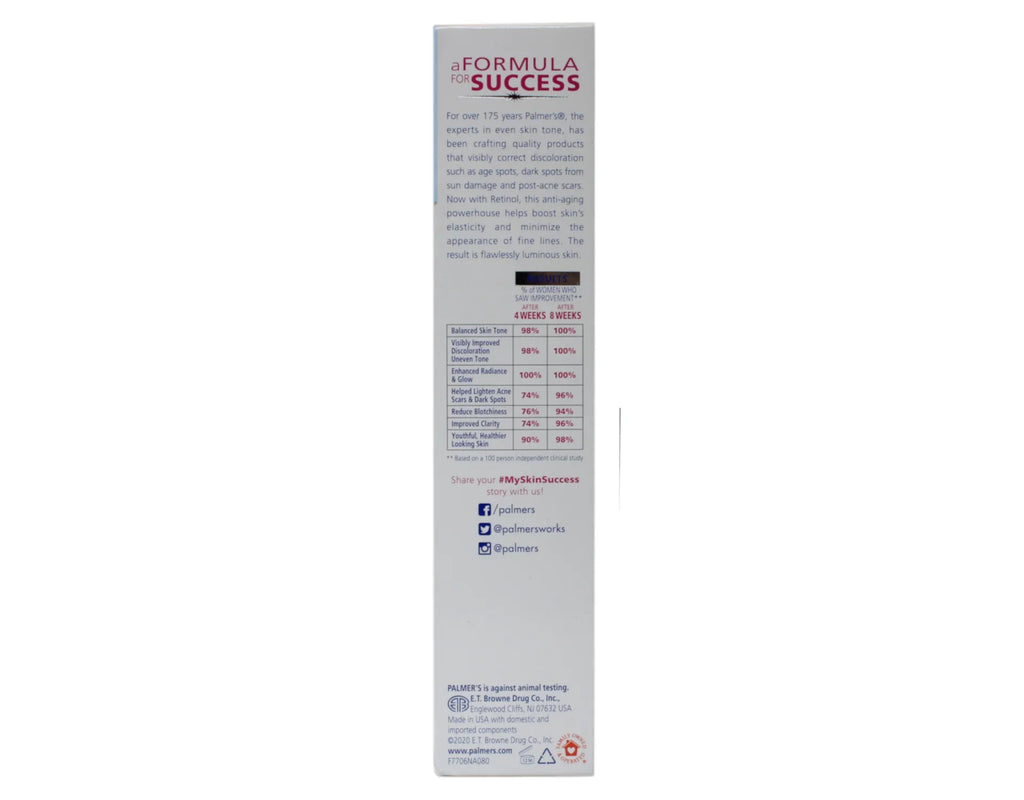 Spot Milk Pack oz Palmer's of Body Fade Success Skin Anti-Dark 4 8.5 Lotion fl