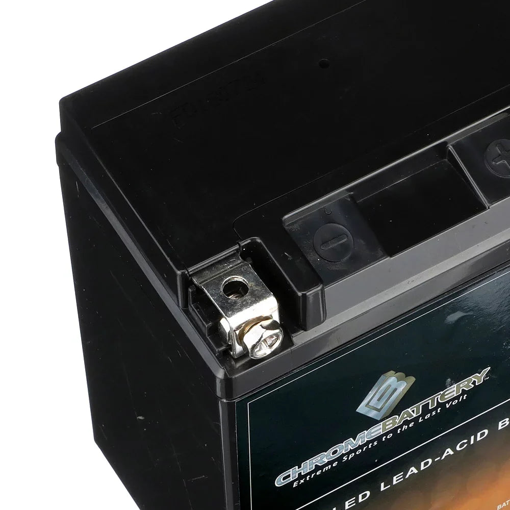 Chrome For Motorcycle 650Cc Xs650 Ytx14Ahl-Bs Yamaha Battery 75-'83 Battery