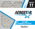 Air - AC of Furnace Box and MERV by 18x24x1 11, Aerostar Filter 6