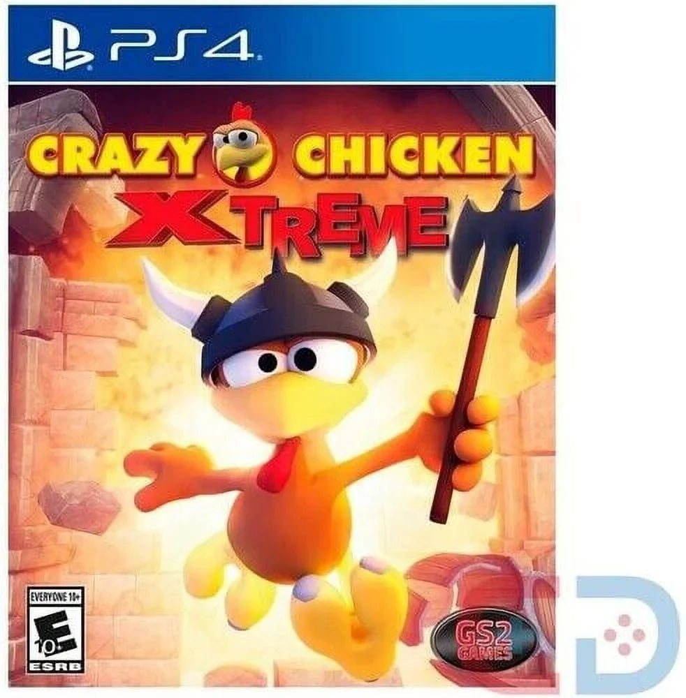 for Extreme Video Game] PS Crazy Chicken PS4 [New 4
