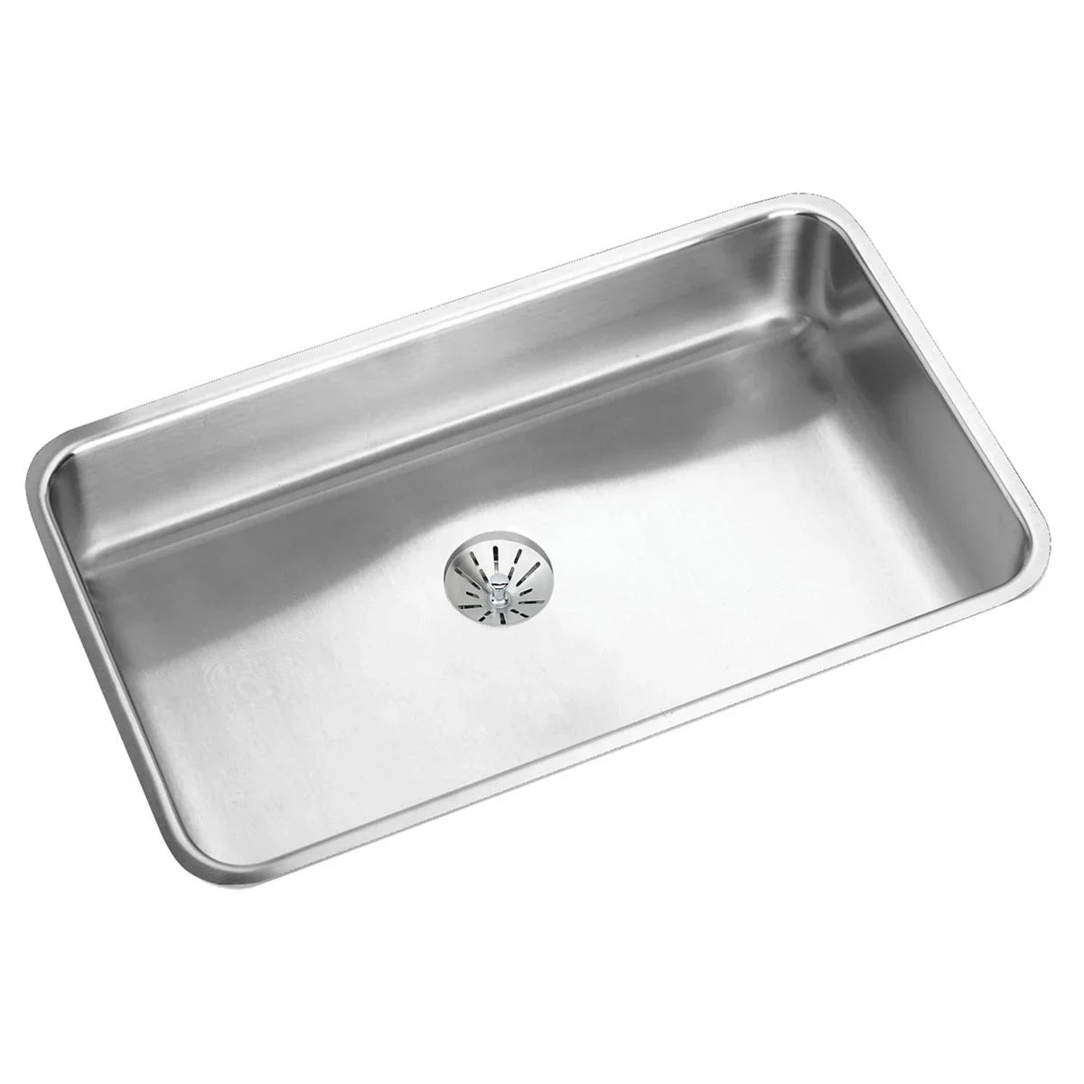 Under Single Elkay SS MT Sink+PD 30.5x18.5x7.5