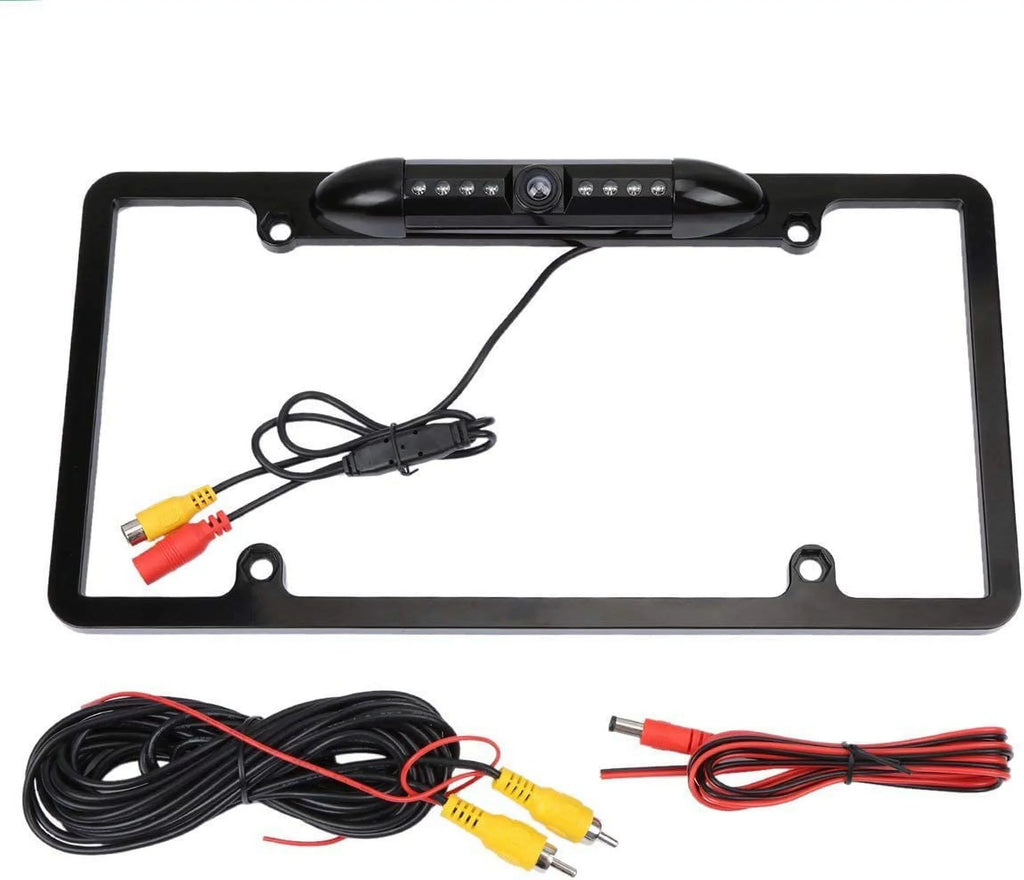 License Backup BOSS Frame for BOSS Plate Rearview Car Black Radio Camera