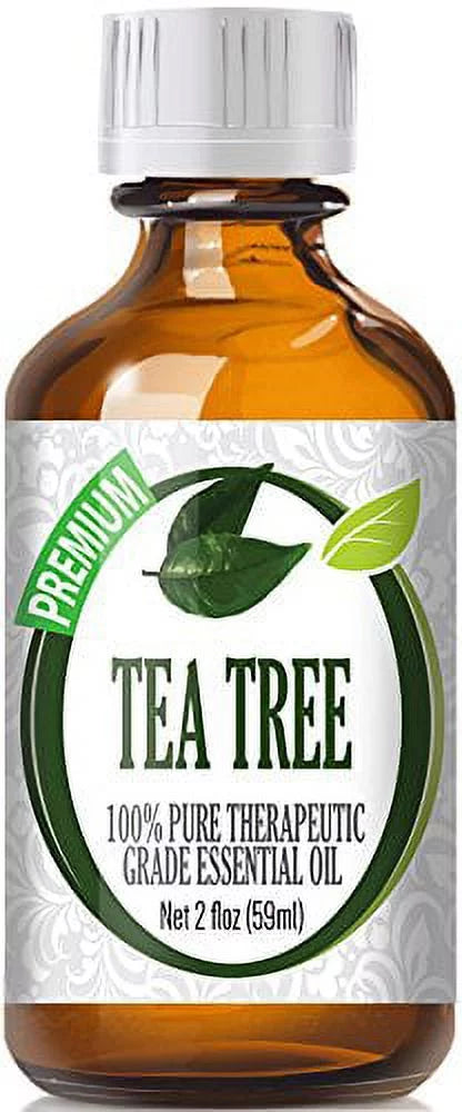 Oil Essential Solutions Oil Tea Tree 60ml/2oz Best - Grade - (60ml) Therapeutic Pure, 100% Healing