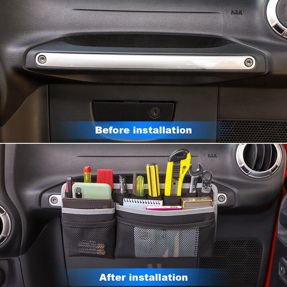 Co-Pilot Bag Grab Teledu Handles Auto JK Storage 1x Console