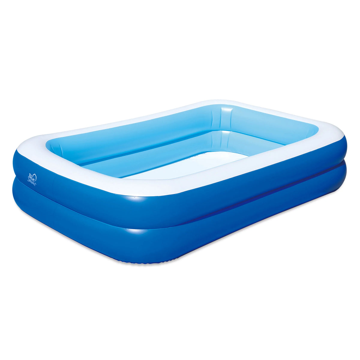 x Family 69" 103" Deep Inflatable Pool Rectangular 22" x Blue Wave w/Cover