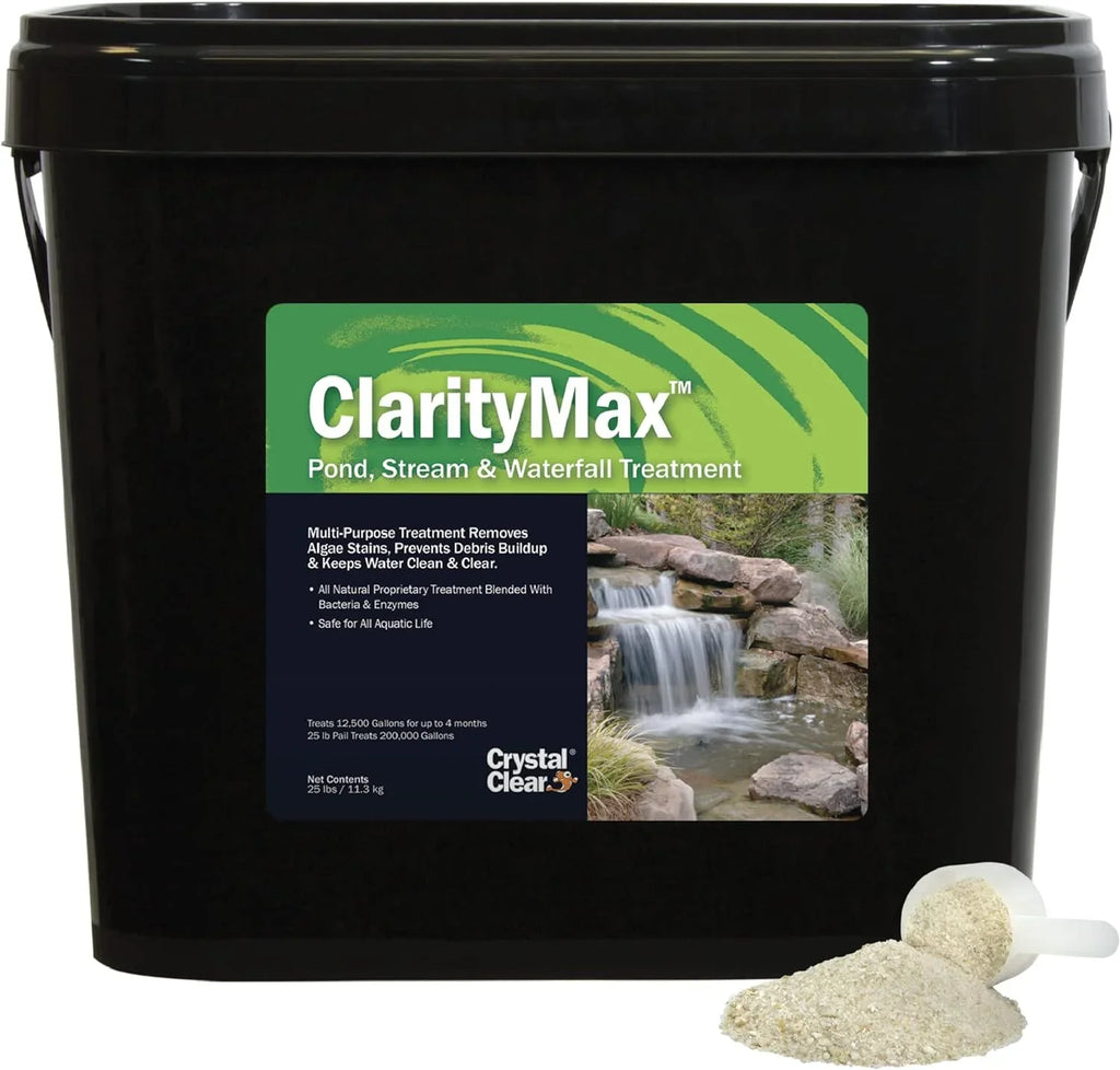 '- 48,000 Pond, treats ClarityMax Stream up Waterfall & - CrystalClear pounds gallons Treatment to 6