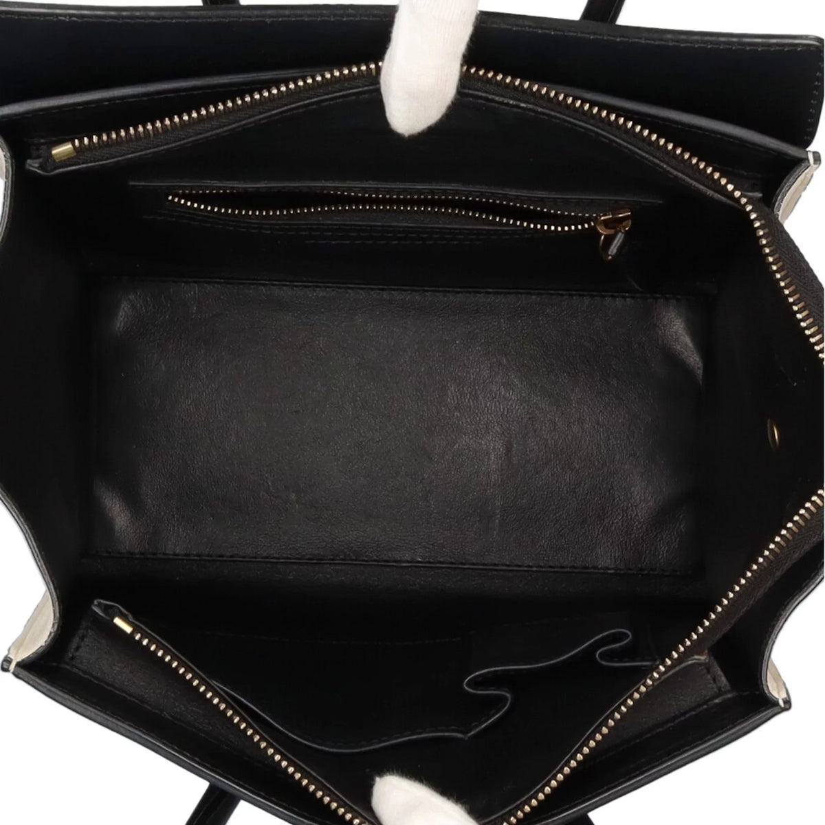 Celine Pre-Owned Beige Leather Shopper Handbag Ladies Micro (Good) Luggage