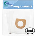 Replacement with Vacuum Pack) Hoover Vacuum 24 Constellation - Per Type for 3 Z Hoover HEPA Compatible 4010100Z, Bags Bags (8-Pack, Bags