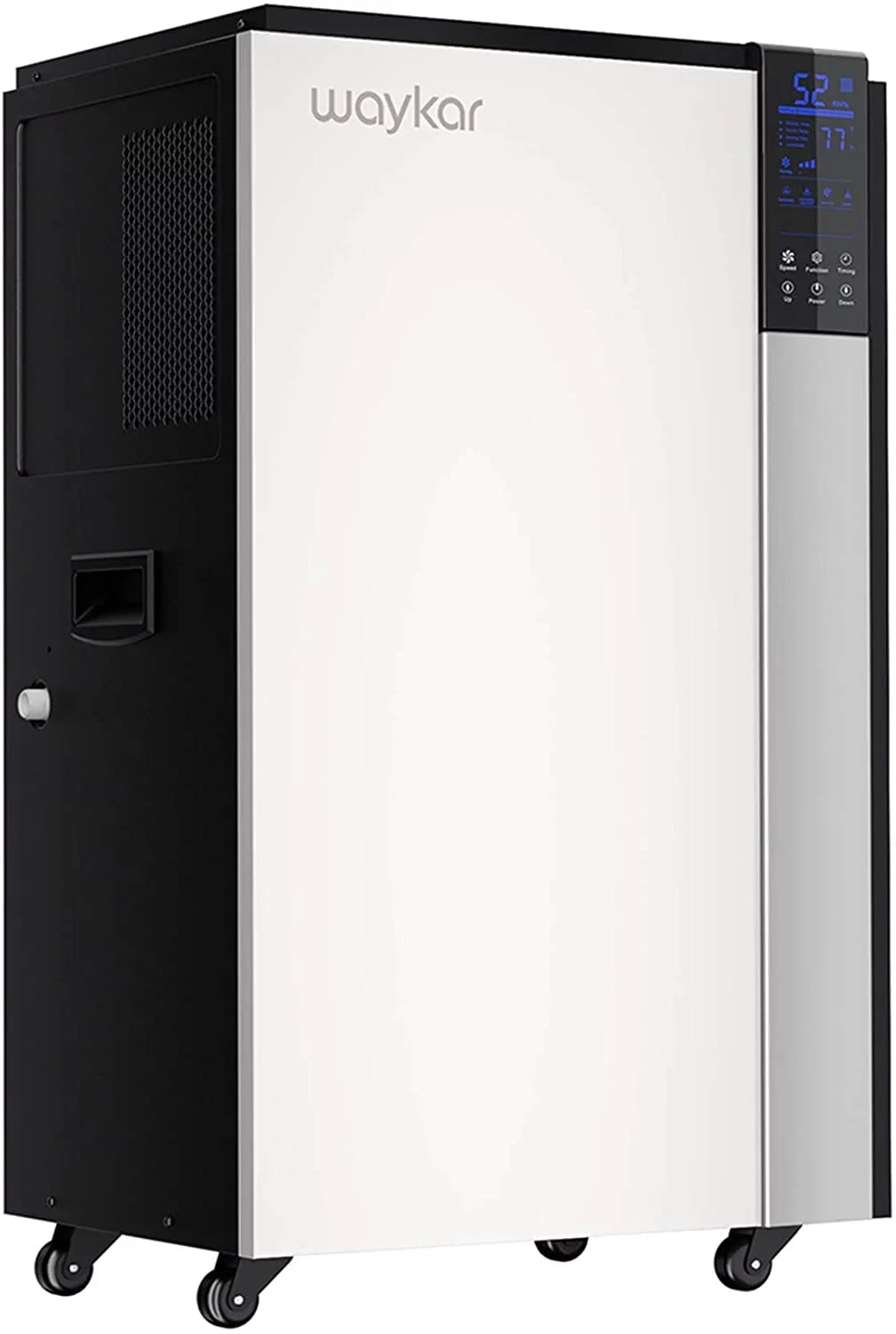 Commercial drain Memory Waykar for 296 Defrost, Industry Dehumidifier Auto Starting Damage Spaces, with Hose Portable, liquid Compact, Pint, Unit, Crawl Basements,