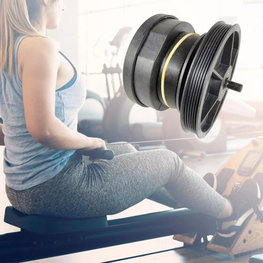 Rower Webbing Resistance Belt System Replacement Machine Damper Rowing