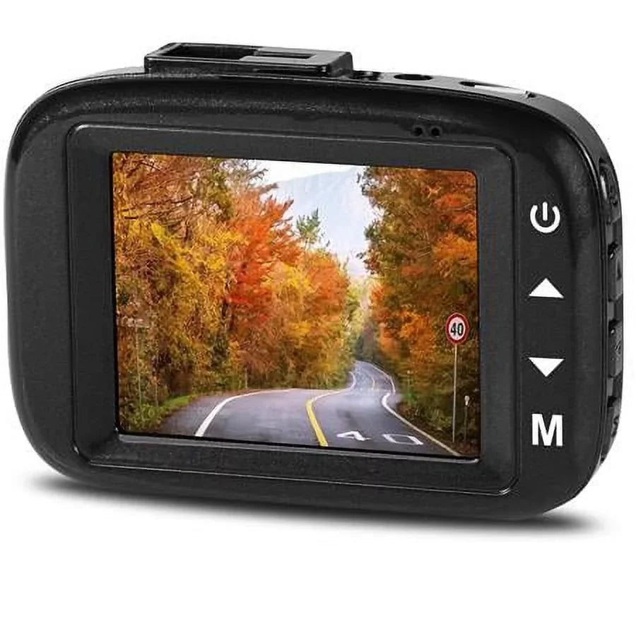 LCD Dash 2.2" Full Screen 12MP Cam, Black HD MNCD250