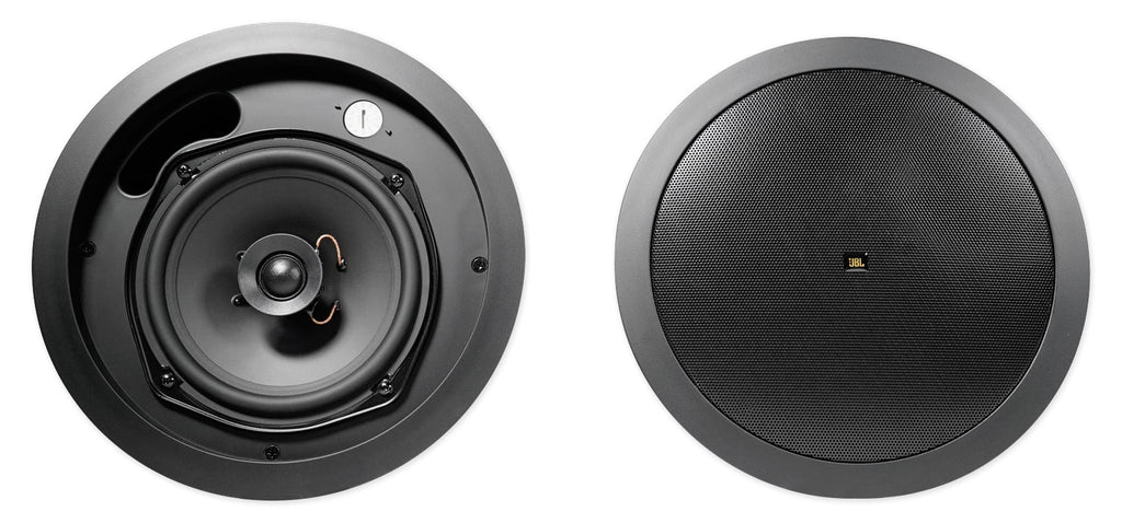 5.25" Wall+6.5" Speakers+Amp 4) JBL Black Restaurant/Cafe/Bar Ceiling Commercial