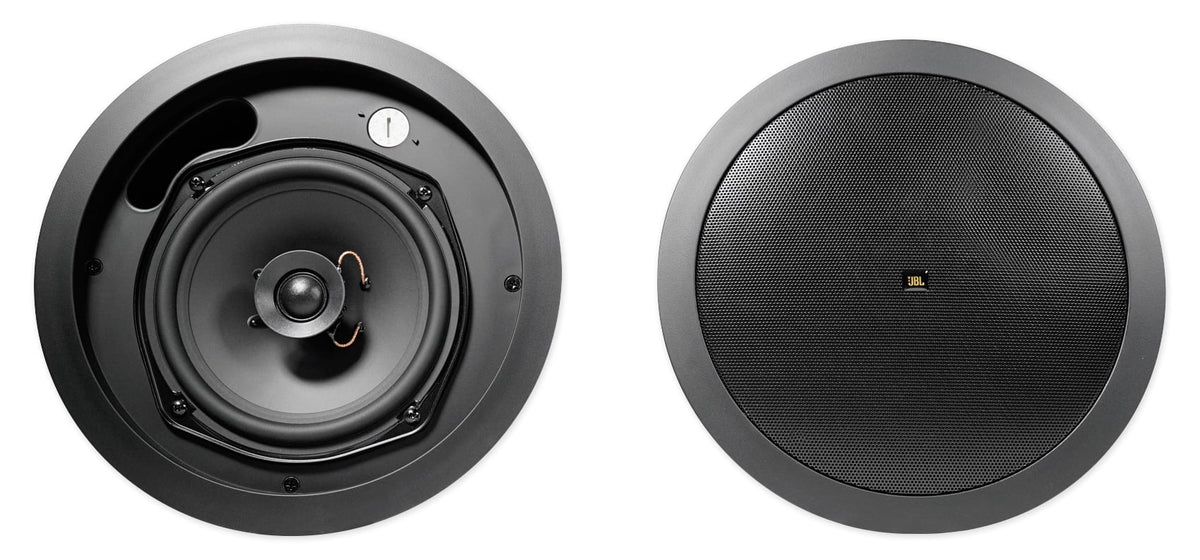 5.25" Wall+6.5" Speakers+Amp 4) JBL Black Restaurant/Cafe/Bar Ceiling Commercial