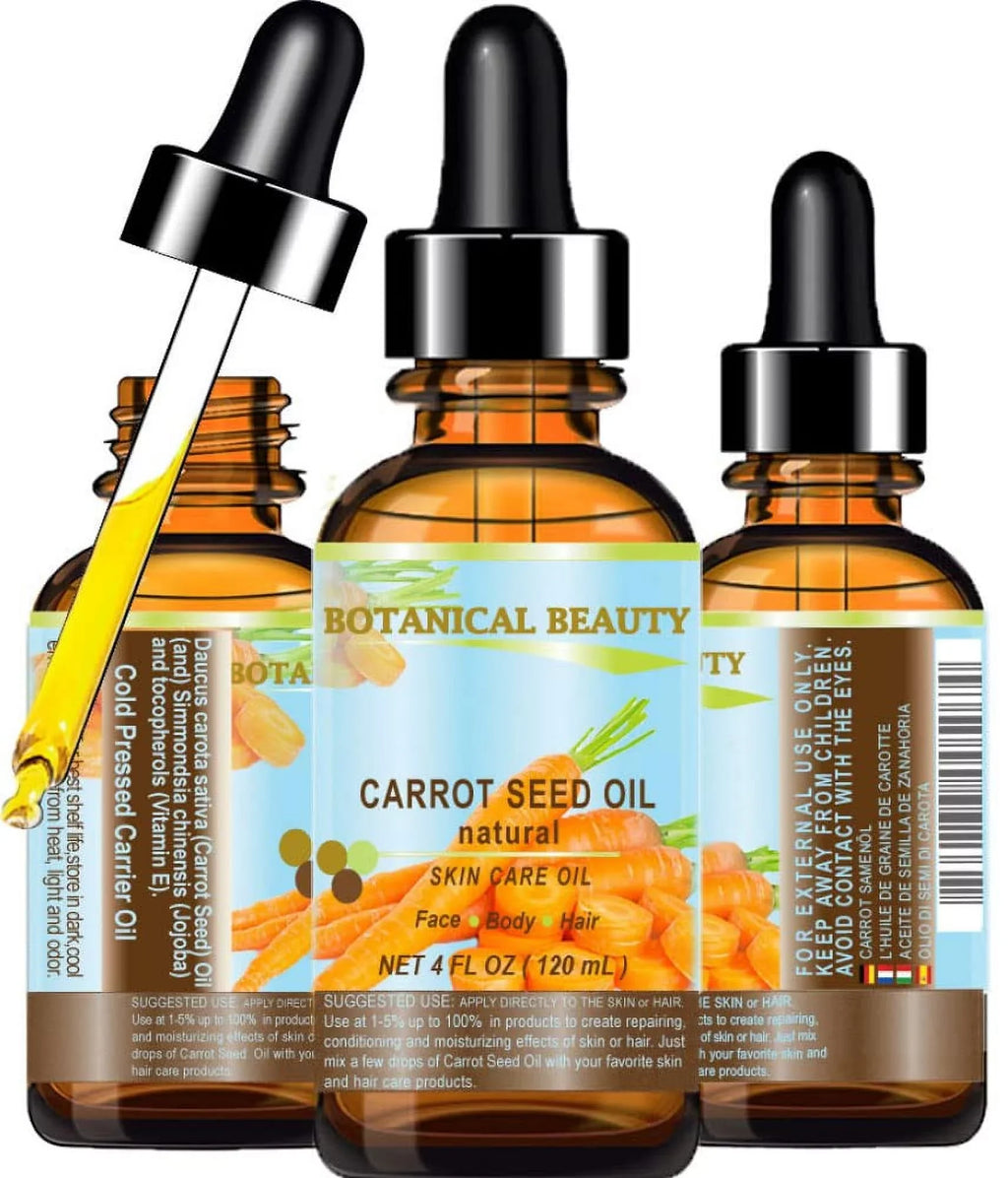 Care. Oils Carrier Body, Seed By Pressed Rejuvenate The Hair 4 And Botanical Oil 100 "One % Cold Ml. Beauty Oil. Natural Skin, Tissues.” Skin And Carrot Regenerate Best Lip Of Fl.Oz.- To 120