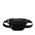Black FF Belt Grace Pre-Owned Unisex Pocket Fabric Fendi Bag Authenticated Neoprene (Good) Vitello Knit Perforated