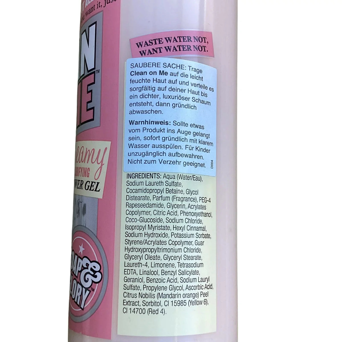 Clean Ducha Of Ml, Soap Me On De Glory (Pack 1) And Gel 500