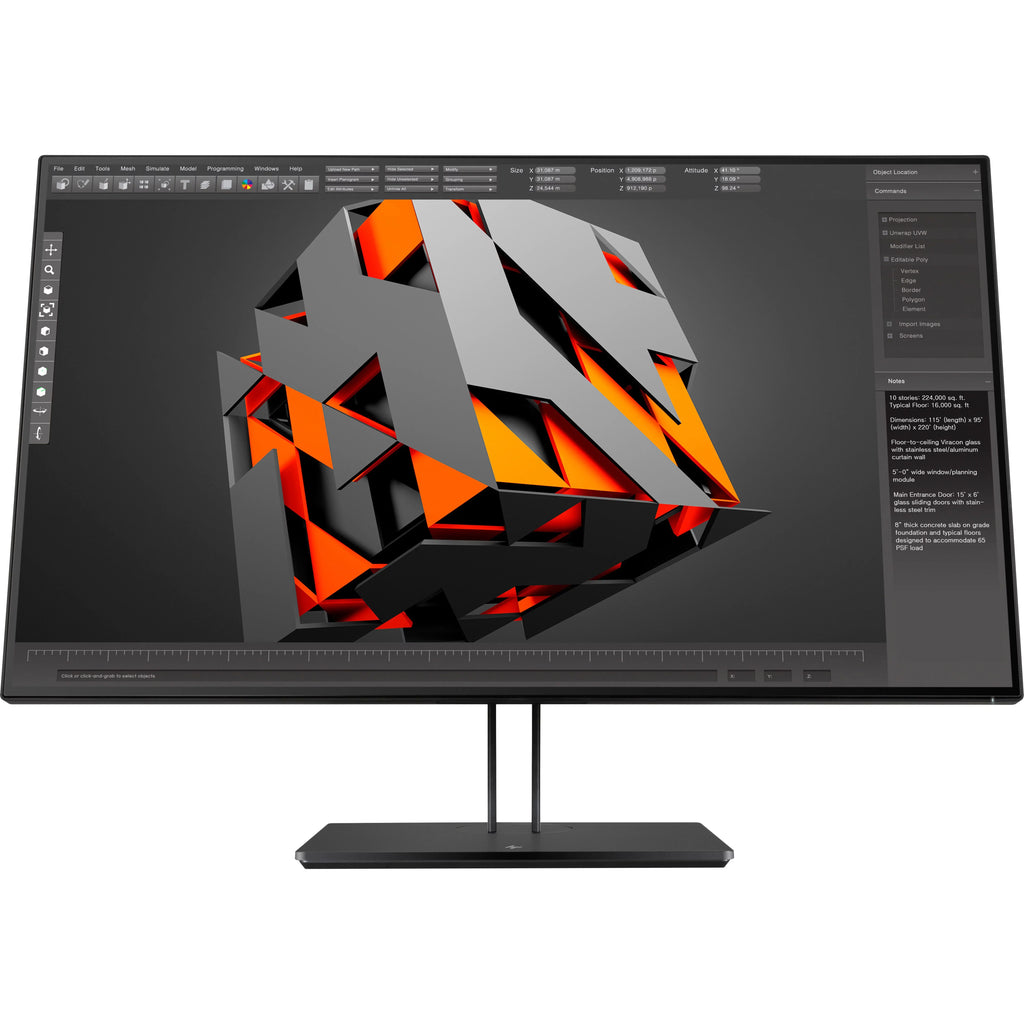 Monitor, UHD Business 16:9, Class 4K 31" Black HP Z32 LCD