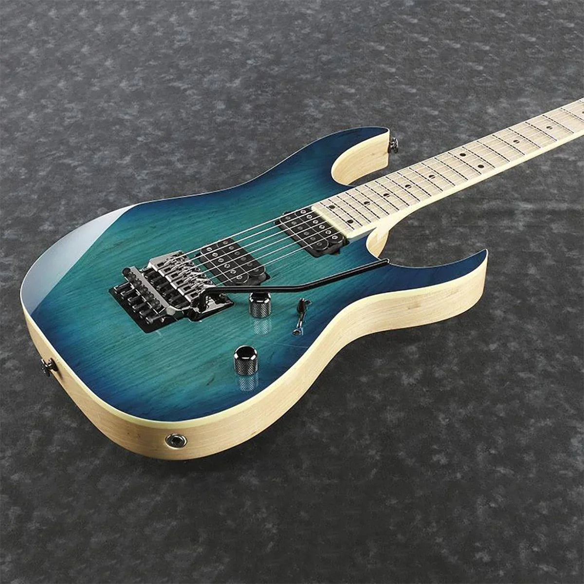 Electric (Nebula Green Ibanez Burst) Premium Guitar RG652AHM