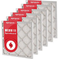 7.88x7.88x1 Made Pleated - 11 Air Filters Filter SpiroPure USA Pack) (6 MERV in