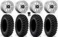 14" Ranger Wheels Warrior Sportsman Maverick Tires Fuel XT Mh 30" Bdlk RZR
