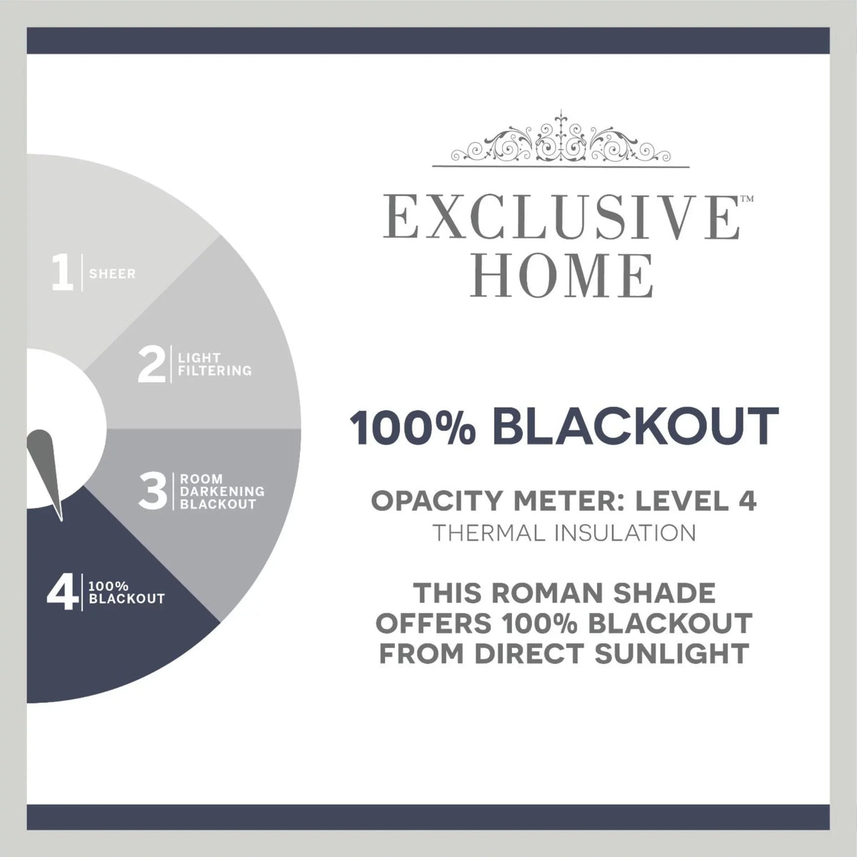 Bolan Blackout Sage Shade, Botanical 23"x Roman 64", Home Exclusive Total