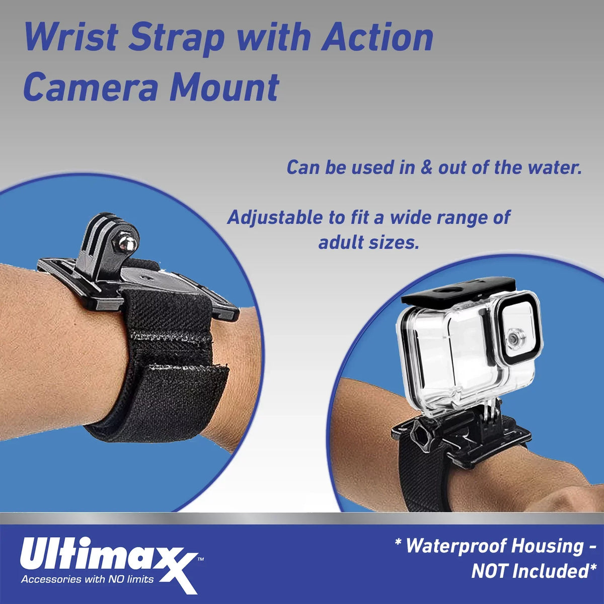 Camera Dual Black More liquid-Resistant Action Much (Hero Charger, - & HERO10 Bundle Replacement 2x Includes: 10) Batteries, Ultimaxx Case USB Essential GoPro
