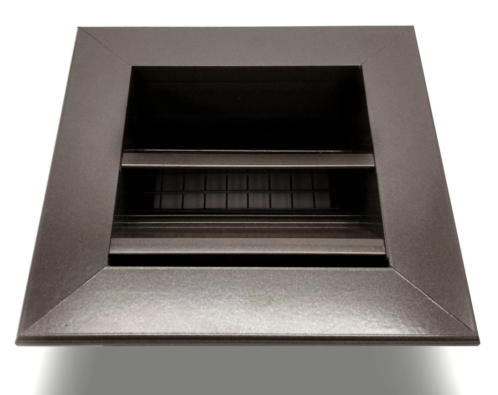 Walls - Crawl & Mesh 9.5h Vent & - HVAC Aluminum Grille Brown for Crawlspace x - 17.5w Exterior Screen X with Rain Outer Space 16"w Vent Dimensions Waterproof Air 8"h