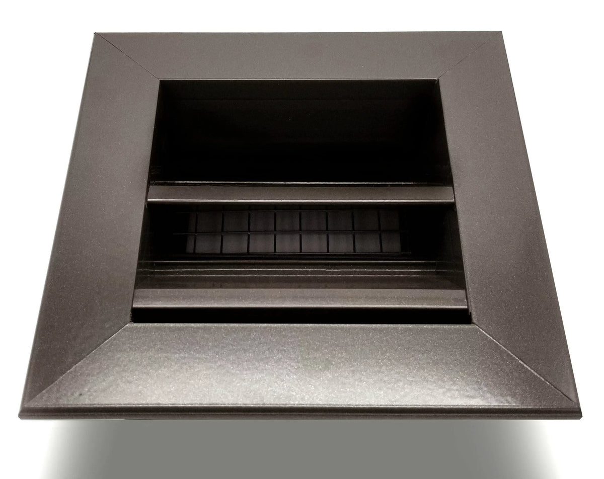 Walls - Crawl & Mesh 9.5h Vent & - HVAC Aluminum Grille Brown for Crawlspace x - 17.5w Exterior Screen X with Rain Outer Space 16"w Vent Dimensions Waterproof Air 8"h