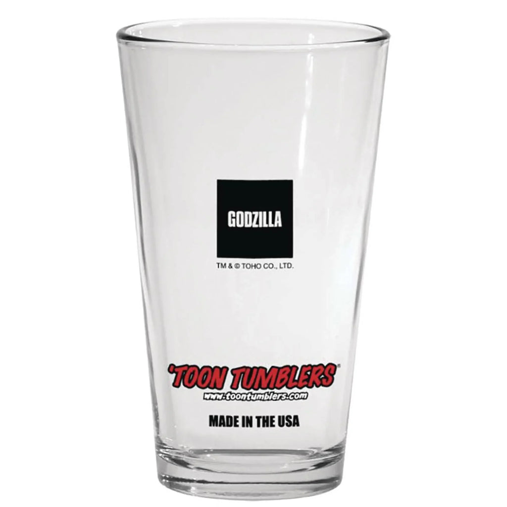 Megalon Glass Godzilla Jaguar vs. Jet Pint