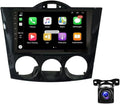 Din w/Carplay Camera Radio 2+32G 2003-2008 Touch GPS w/WiFi inch THONZER AHD Receiver RX-8 Mazda Audio Bluetooth Stereo for 9 Screen Car 13.0 - Backup Android Car Auto Navigation Mic Android Double